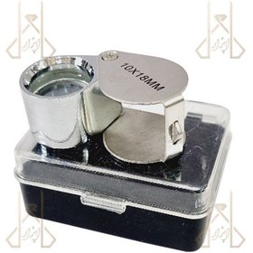 تصویر ذره بین 10x معمولی 