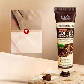 تصویر کرم دست تیوپی مرطوب کننده قهوه سادور SADOER Coffee moisturizing hand cream