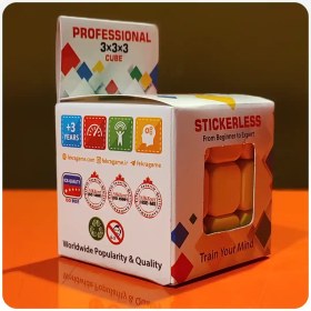 تصویر بازی فکری مکعب روبیک 3 در 3 خودرنگ rubik 3*3