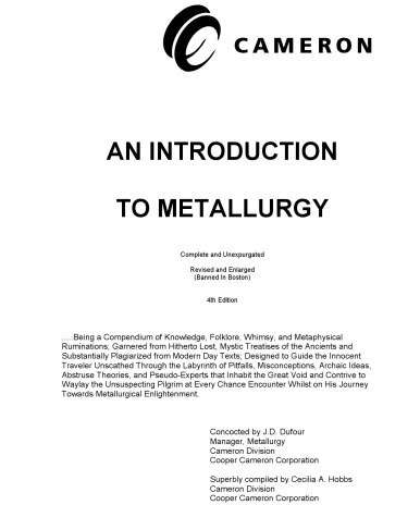 خرید و قیمت دانلود کتاب An Introduction to Metallurgy ویرایش 4 | ترب