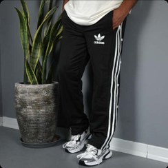 تصویر شلوار اسلش بگ مردانه آدیداس بغل دکمه باتیس بوتیک 