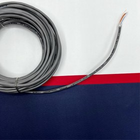تصویر کابل تلفن بروکس مدل 2 زوجی فویلدار کد 0.6 | 50 متر ا کابل تبدیل کابل تبدیل