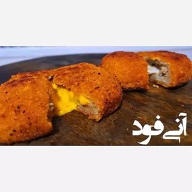 تصویر ناگت پنیری خانگی آنی فود 