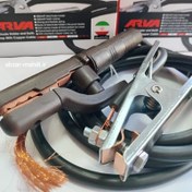 تصویر کابل و انبر جوش و اتصال 350 آمپر صنعتی آروا ارسال رایگان 