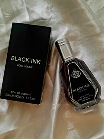 تصویر ادکلن ۵۰ میل فراگرنس ورد بلک اینک Fragrance World Black Ink