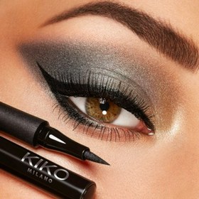 تصویر خط چشم ماژیکی آلتیمیت پن کیکو میلانو 01 Black اورجینال Ultimate Pen Magic eyeliner kiko milano