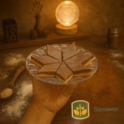 تصویر حلوا دو رنگ 