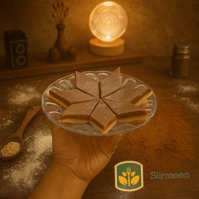 تصویر حلوا دو رنگ 