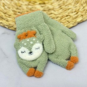 تصویر دستکش بچگانه (گوزن) 