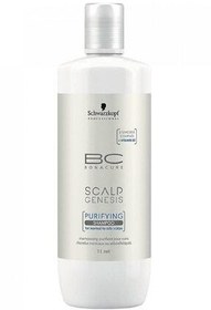 تصویر Bonacure Schwarzkopf BC SCALP GENESIS DEEP CLEANTING CLAMPOO 1000 میلی لیتر 