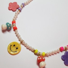 تصویر گردنبند مدل HappyFace 