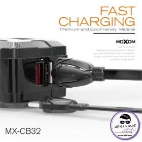 تصویر کابل تبدیل USB به microUSB موکسوم مدل CB-32 طول 1 متر 