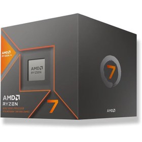 تصویر پردازنده کامپیوتر ای ام دی مدل Ryzen 7 8700G Box AMD Ryzen 7 8700G Box Computer Processor