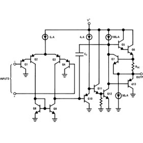 تصویر تراشه آپ امپ LM324 پکیج DIP OP-AMP