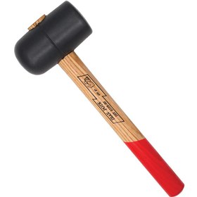 تصویر چکش لاستیکی یک سر تخت یک سر گرد ایران پتک مدل AN6031 Rubber mallet