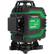 تصویر تراز لیزری ۴ بعدی توسن مدل M3605G ۱۶ خط ۳۶۰ درجه نور سبز 