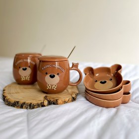 تصویر ماگ و اردو تدی 