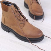 تصویر بوت مردانه چرم طبیعی کد 2045 