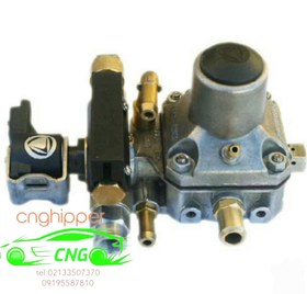 تصویر رگلاتور سی ان جی cng NG1 ان جی وان اصلی ایتالیا با گیج مدادی REGULATOR CNG NG1