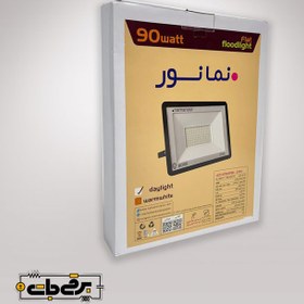 تصویر پروژکتور SMD فلت 90 وات نمانور Nemanor 90 Watt flat SMD projector