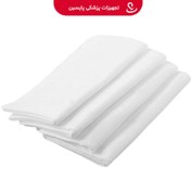 تصویر حوله یکبار مصرف ۴۰*۴۰ بسته ۲۰۰ عددی 