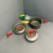 تصویر ست ظروف کوهنوردی کمپسور مدل AL-308 