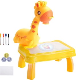 تصویر اسباب بازی آموزشی نقاشی سوپرگراف طرح زرافه Giraffe drawing supergraph educational toy