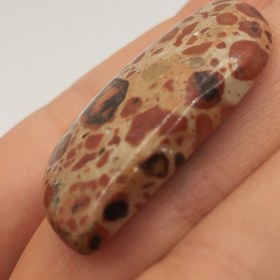 تصویر نگین جاسپر پلنگی، کد N066 