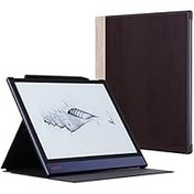 تصویر قاب Ayotu برای Onyx BOOX Note Air 1/Note Air 2/Air 2 Plus ۱۰.۳ اینچ – قابلیت خواب/بیداری خودکار، پوشش پارچه‌ای مقاوم با پایه تاشو، رنگ چوب‌پنبه‌ای روشن و تیره (مناسب برای BOOX Note Air 3C نیست) Ayotu Case for Onyx BOOX Note Air 1/Note Air 2/Air 2 Plus 10.3'' Paper Tablet, Auto Sleep/Wake, Durable Fabric Folio Cover with Foldable Stand, Light & Dark Cork (NOT Fit BOOX Note Air 3C)