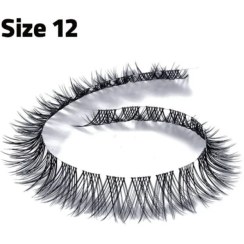 تصویر مژه ریسه ای فیشر ابریشمی سایز ۱۲-۱۴-۱۶ - ۱۶ 