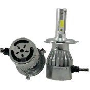 تصویر هدلایت خودرو سام مدل U10 COB پایه H1 بسته ۲ عددی 