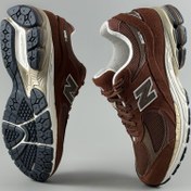 تصویر کفش نیوبالانس مدل M2002RFF – رنگ قهوه‌ای 