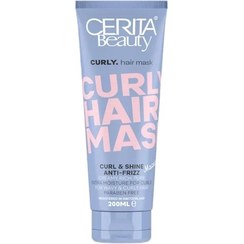 تصویر ماسک مو سریتا مناسب برای موی فر Curly Anti Frizz Hair Mask