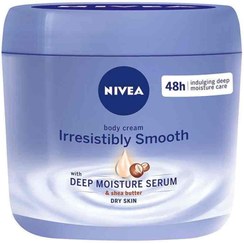 تصویر لوسیون بدن آلمانی نیوآ Nivea Irresistibly Smooth حاوی شی باتر 400 میل 