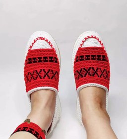 تصویر گیوه طرح رز 