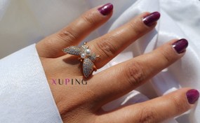 تصویر انگشتر پروانه مروارید 