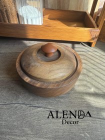 تصویر قندان چوب گردو 