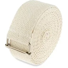 تصویر کمربند بدنسازی یوگا کلاسیک | سفید 