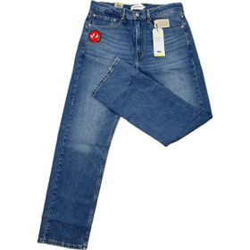 تصویر جین مردانه لیوایز رنگ آبی وسط…کد 512….LEVIS 