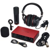 تصویر پکیج استودیو فوکوسرایت تو آی تو Scarlett 2i2 Studio 4th Gen Focusrite Scarlett