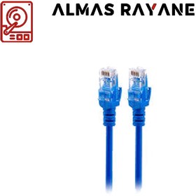 تصویر کابل_نیم متری_CAT شبکه 