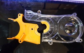 تصویر قاب کامل تسمه تایم شفاف پراید و تیبا 