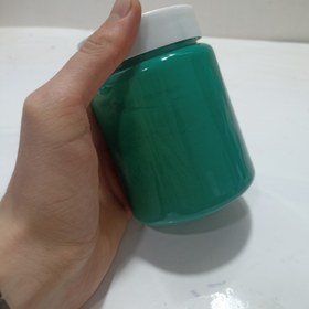 تصویر رنگ اکریلیک سبز 600 گرمی 