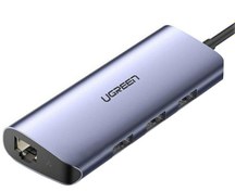 تصویر خرید هاب 4 پورت USB 3.0 به 3 پورت USB 3.0 و یک پورت LAN یوگرین مدل CM252 60719 