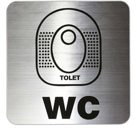 تصویر تابلو نشانگر دلفین Dolphin طرح wc کد 65 