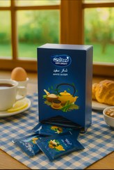 تصویر بسته بندی شکر تکنفره 10گرمی در جعبه مقوایی پذیرایی 