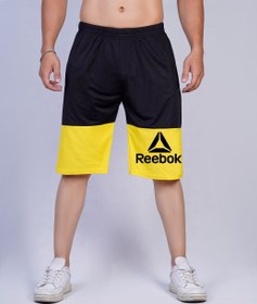 تصویر شلوارک بلند ورزشی مردانه Reebok کد 001 Reebok mens long sports shorts code 001