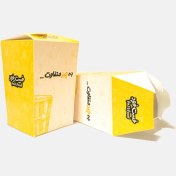 تصویر چاپ ظرف سیب زمینی مخروطی 