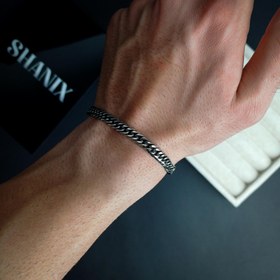 تصویر دستبند کارتیر سیاه قلم 