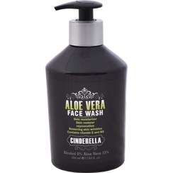 تصویر ژل شستشو (فیس واش) صورت آلوورا آبرسان سیندرلا حجم۵۰۰میل Cinderella aloe vera face wash